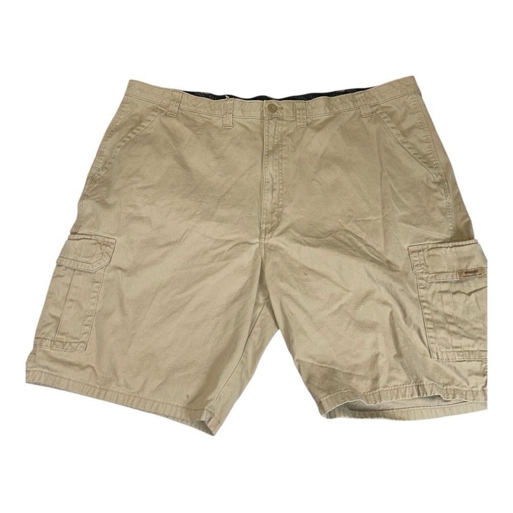Wrangler Men's Cargo Shorts size 46. Tan color cotton